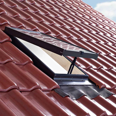 Просто Окна для выхода на крышу