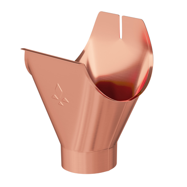 Воронка желоба водосточной системы Aquasystem серия 