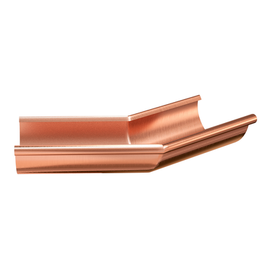 Угол желоба наружный 135°° водосточной системы Aquasystem серия 