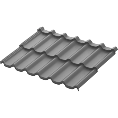 Модульная металлочерепица Стокгольм, 1185х775 мм