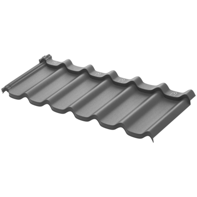 Модульная металлочерепица Стокгольм, 1185х425 мм