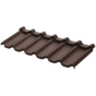 Модульная металлочерепица Стокгольм, 1185х425 мм