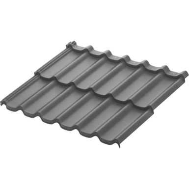 Модульная металлочерепица Стокгольм XXL, 1185х875 мм