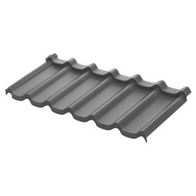 Модульная металлочерепица Стокгольм XXL, 1185х475 мм