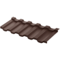 Модульная металлочерепица Гётеборг, 1205х415 мм