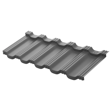 Модульная металлочерепица Гётеборг XXL, 1205х465 мм