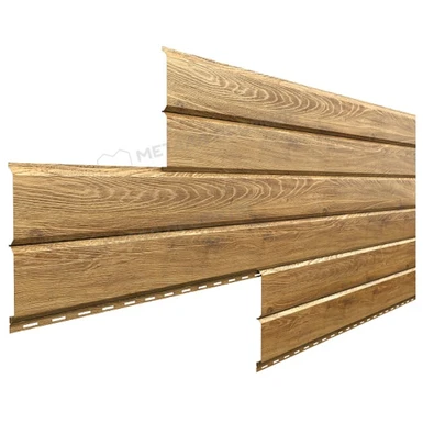 Сайдинг МЕТАЛЛ ПРОФИЛЬ Lбрус-15х240 (T-01-0.5) ECOSTEEL®