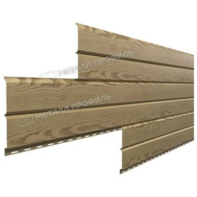 Сайдинг МЕТАЛЛ ПРОФИЛЬ Lбрус-15х240 (MA-01-0.5) ECOSTEEL®