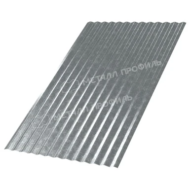Профлист МЕТАЛЛ ПРОФИЛЬ МП-20x1100 Цинк (Без цветный)