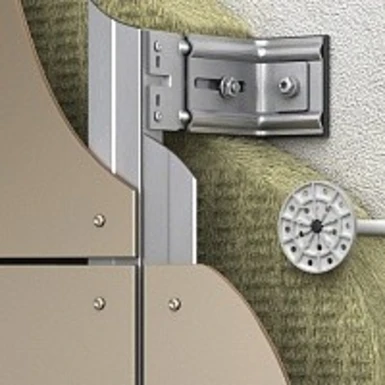 Просто Подсистема для вентилируемого фасада